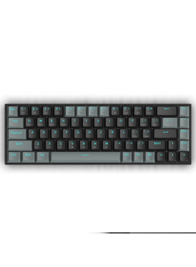 كيبورد جيمنج Redragon K662-G1RS Gwern ميكانيكال 60% لاسلكي