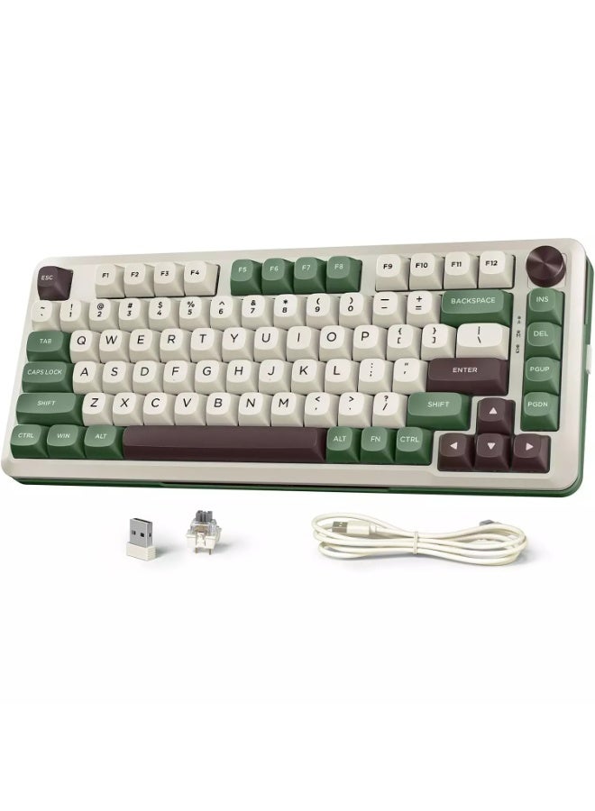 كيبورد جيمنج REDRAGON K681CGC Cyrus Pro ميكانيكال 75% Gasket هوت سواب RGB