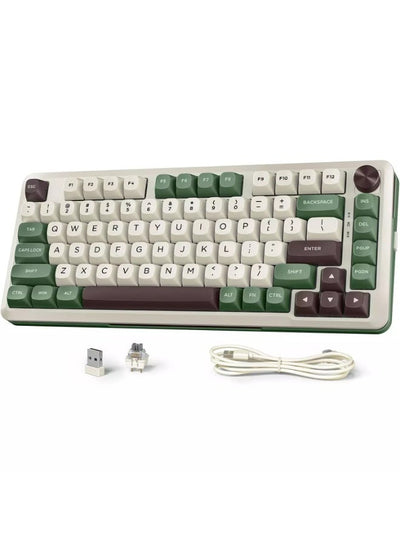 كيبورد جيمنج REDRAGON K681CGC Cyrus Pro ميكانيكال 75% Gasket هوت سواب RGB