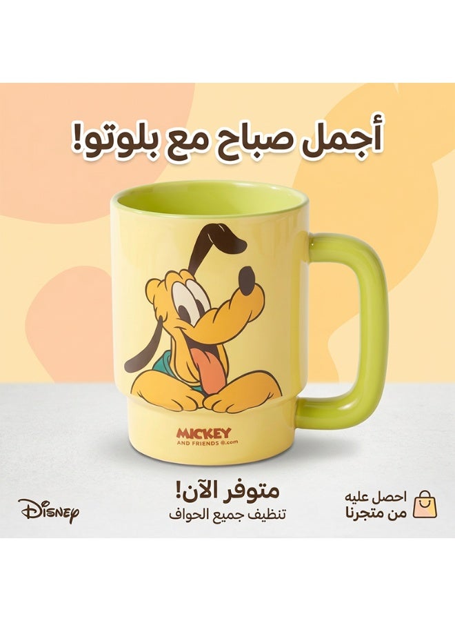 Ceramic Mug 480ml, Cute Cartoon Coffee Mug, Large Capacity Ceramic Tea Cup with Vibrant Character Design, Glossy Reusabl
