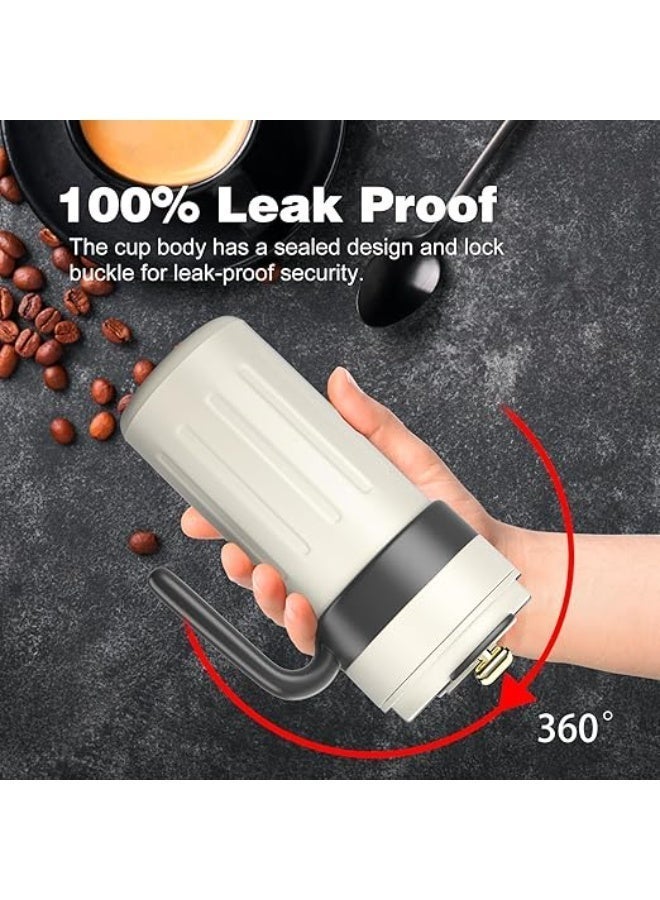 650ML Smart Insulated Coffee Mug with LED Temperature Display – Stainless Steel Travel Cup Leak-Proof Design Vacuum Insu