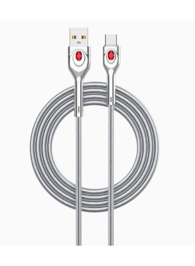 Type-C Fast Charging USB Data Cable 30W With High-Speed Charging And Data Transfer Pure Copper Core Durable Woven Design