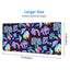 Psychedelic Revel Mushroom Mouse Pad Extended Large Gaming Mousepad XL Big Long Oversized Desk Mat Stitched Edges ( 70x3