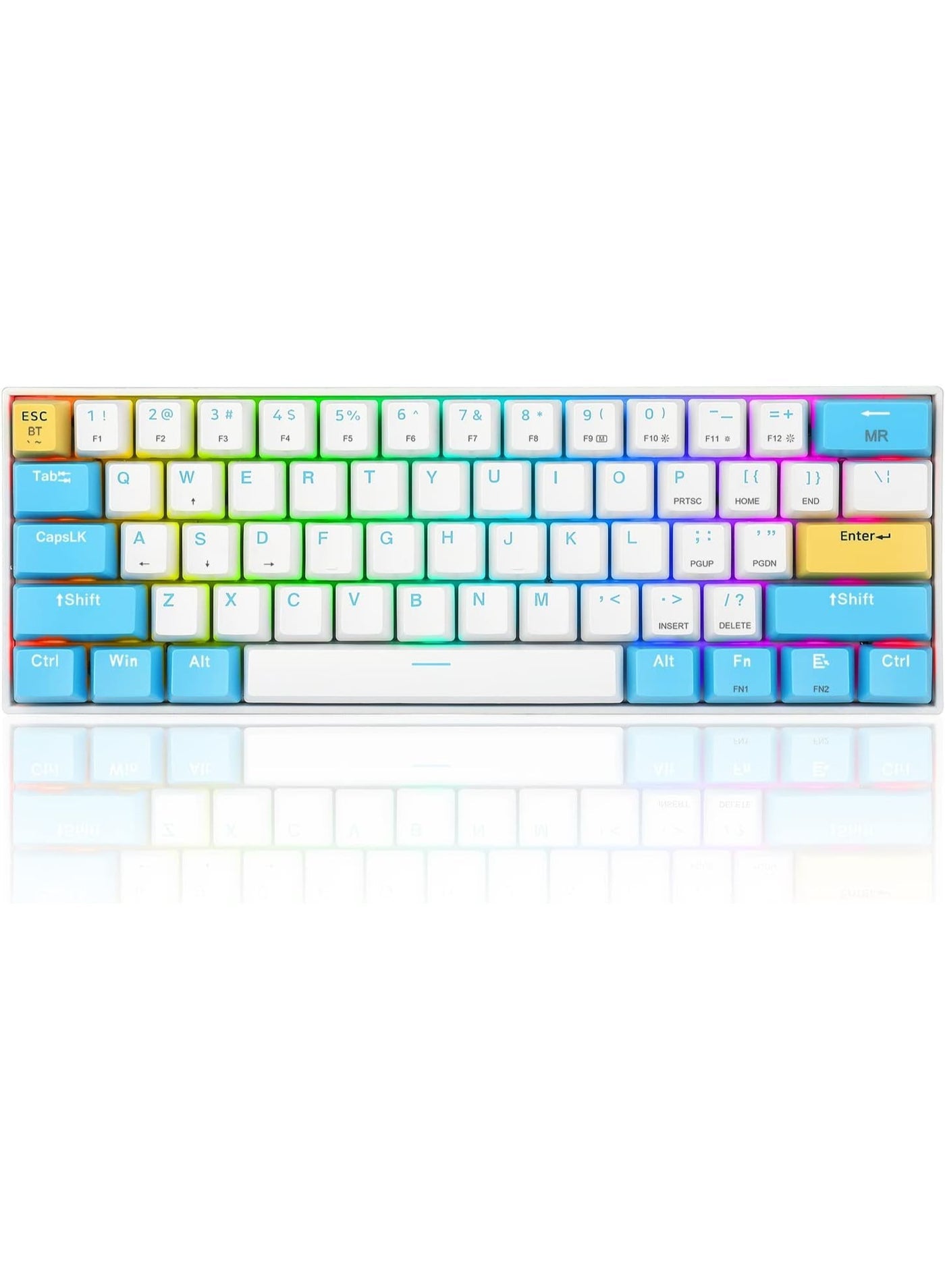تفاصيل مفاتيح كيبورد Redragon K530W