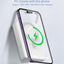 باور بانك LDNIO PQ18 مغناطيسي لاسلكي 20000mAh شحن 15W أبيض
