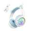 KUKU Rabbit Wireless Gaming Headset – Tri-Mode 2.4GHz, Bluetooth 5.3 & Wired, 50mm Hi-Fi Drivers, Noise-Cancelling Micro