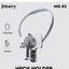 2 in 1 Hands Free Neck Phone Holder 660mm Flexible Strap Stand for Smartphones & Action Cameras , Adjustable Magnetic Er