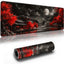 Large Gaming Mouse Pad Extended Anime Large Desk Pad with Non-Slip Base Full Keyboard Mat with Stitched Edges for Gaming
