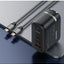 Type-C To Type-C Fast Charging Cable 2M With 100W Power Delivery High-Speed Data Transfer Durable Braided Design For Sma