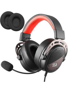 REDRAGON H730 - USB Wired Gaming Headset 53mm Drivers 360 Spatial Black