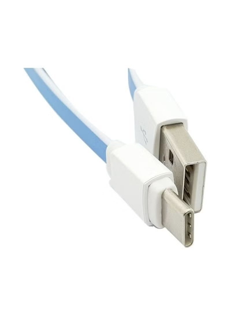 XS-07 USB-A to USB Type-C Fast Charging Cable 1M, 2.1A High Speed Charging and Data Sync Cable, USB Type-C Charger Cord 