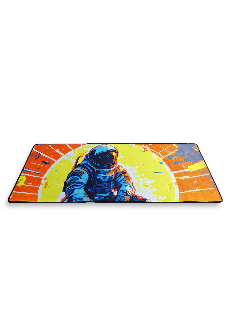 Large Gaming Mouse Pad, Astronaut , Extended Desk Mat, Large Desk Pad for Computer Keyboard, Mouse Pad with Stitched Edg