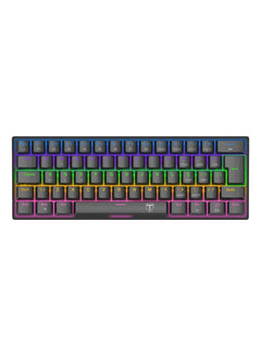 T-Dagger TGK321 Arena 60% Mechanical Gaming Keyboard Red Switches Black