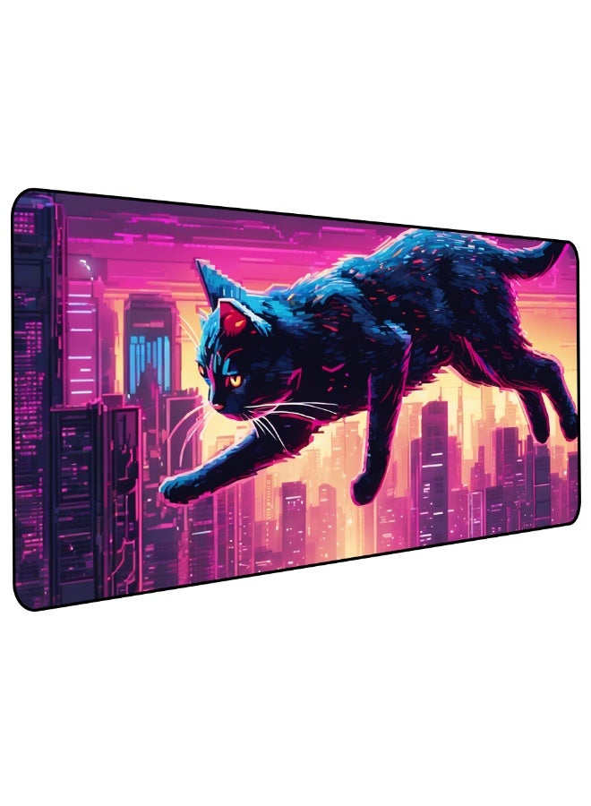 Large professional mouse pad measuring 70 x 30 cm - Stylish and modern design suitable for gaming and office work. High-