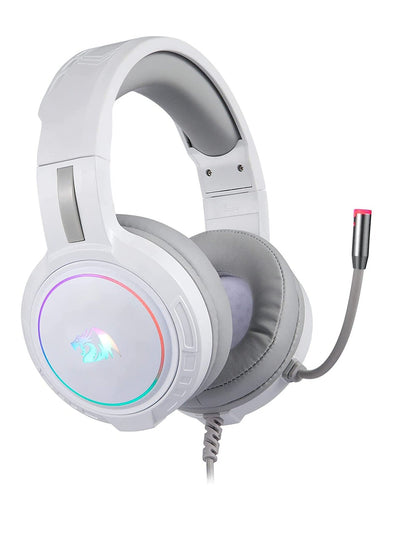 H270 RGB Gaming Headset with Microphone, Wired, Compatible with Xbox One, Nintendo Switch, PS4, PS5, PC, Laptops (White)