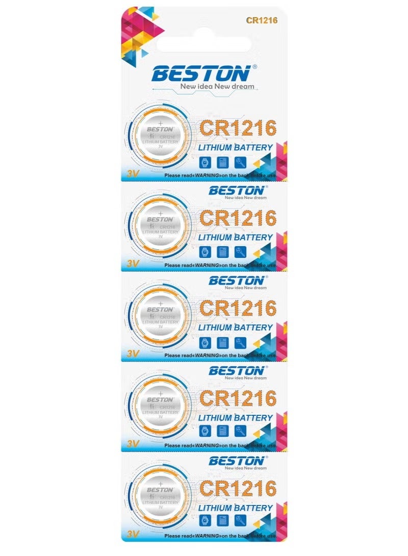 بطاريات زر الساعة Generic CR1216 كود YBA