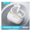 WD03 Lightweight True Wireless Earbuds for Modern Lifestyle – Comfortable In-Ear Fit, Stereo Sound, Touch Control, Long 