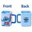 Stitch Ceramic Mug 450ml, Cute Cartoon Square Coffee Mug, Large Capacity Ceramic Tea Cup with Vibrant Character Design, 