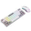 REDRAGON Wired Combination RD-S131 60% Wired Mechanical Keyboard with Wired Gaming Mouse, (White-Grey) / (RGB)