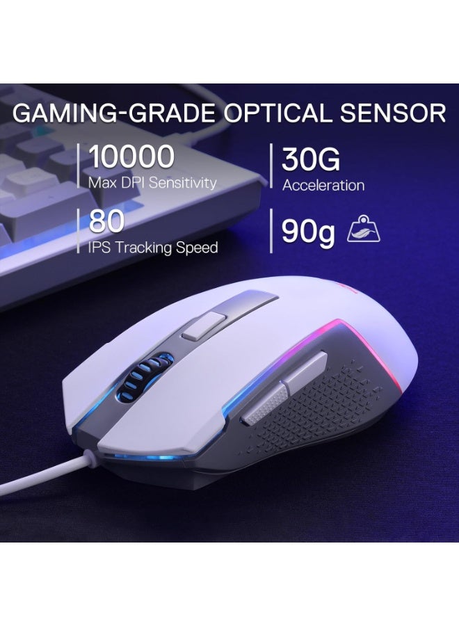 طقم كيبورد وماوس جيمنج Redragon S151 صورة 7