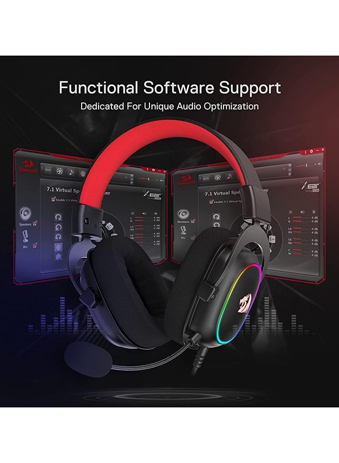 سماعة جيمنج Redragon H510-RGB بمايك صورة 8