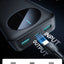 20000 mAh JR-PBF14 2.4A LED Power Bank Black