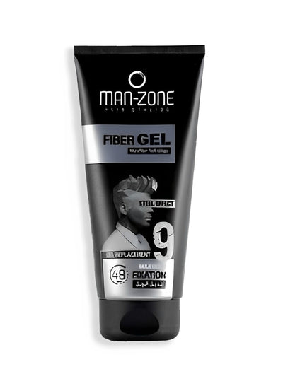 Man-Zone Fiber Gel - MAX Hold Clear 125ml