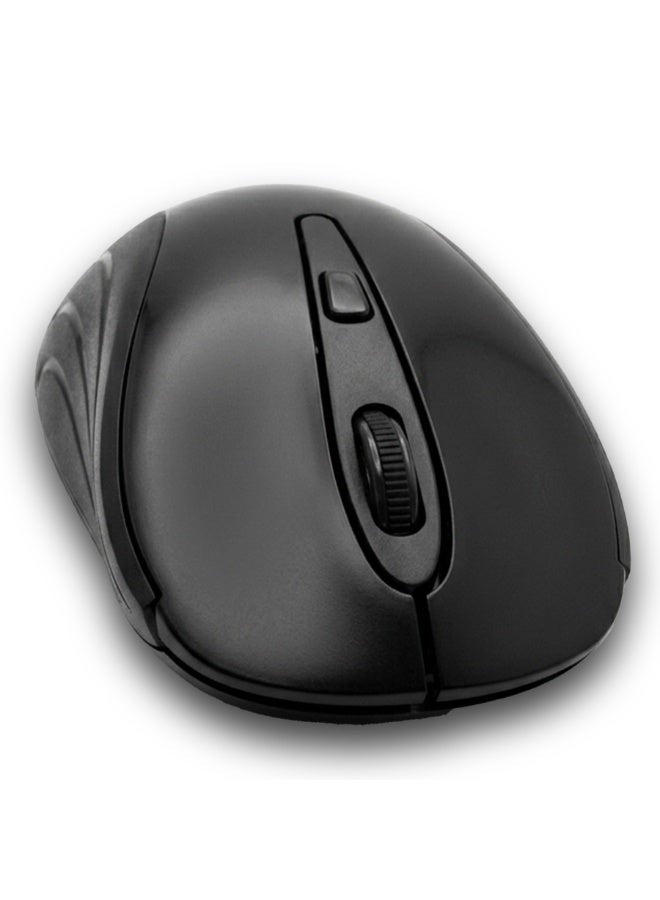 ماوس مكتبي Redragon BM-2503 Wireless بتصميم مريح أسود