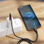 RC-195 Tangle Free Fast Charging Data Cable 1000mm 65W Type C to C - Black