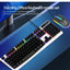KM1 PRO Wired RGB Light Keyboard & Mouse Set  Laptop - Black