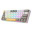 REDRAGON K530 Draconic Pro RGB 60% Gaming Wireless Mechanical Keyboard, Brown Switches (YELLOW, WHITE & GREY)