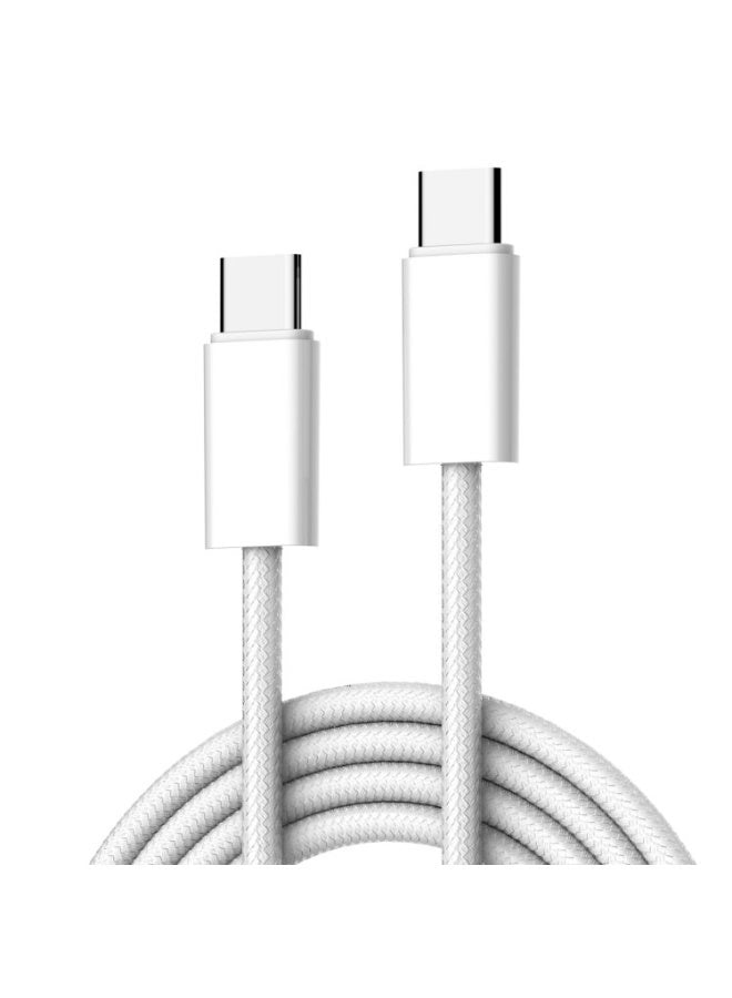 LC901c Type-C to Type-C Fast Charging Cable 1M, 65W USB-C PD Charging Cable, High Speed USB 3.2 Data Transfer Cord, Dura