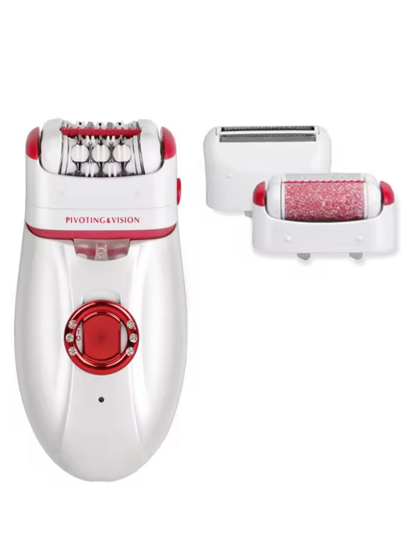 ENZO General hair removal in different parts of the body for women. Model EN-3166 is designed for comfort and ease of use at home, and comes with 4 different usage accessories.