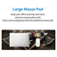Axe Gaming Mouse Pad Warrior Skull Emblem Wood Grain Fantasy Mousepad XL Large Gaming Mouse Pad Laptop Keyboard Mat Desk