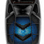 GT-8010 Portable Bluetooth Party Speaker, Wireless Speaker with Powerful Sound, Colorful LED Lights, USB, TF Card & AUX 
