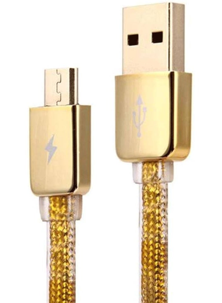 High Speed Micro USB Charging and Data Cable – 1M Durable Fast Charging Cable for Smartphones, Tablets and USB Devices F
