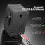 GS813 Wireless Desktop Speakers, 2.0 Channel Bookshelf Speaker with Powerful 20W Output, BT 5.0/3.5mm AUX Connection, En