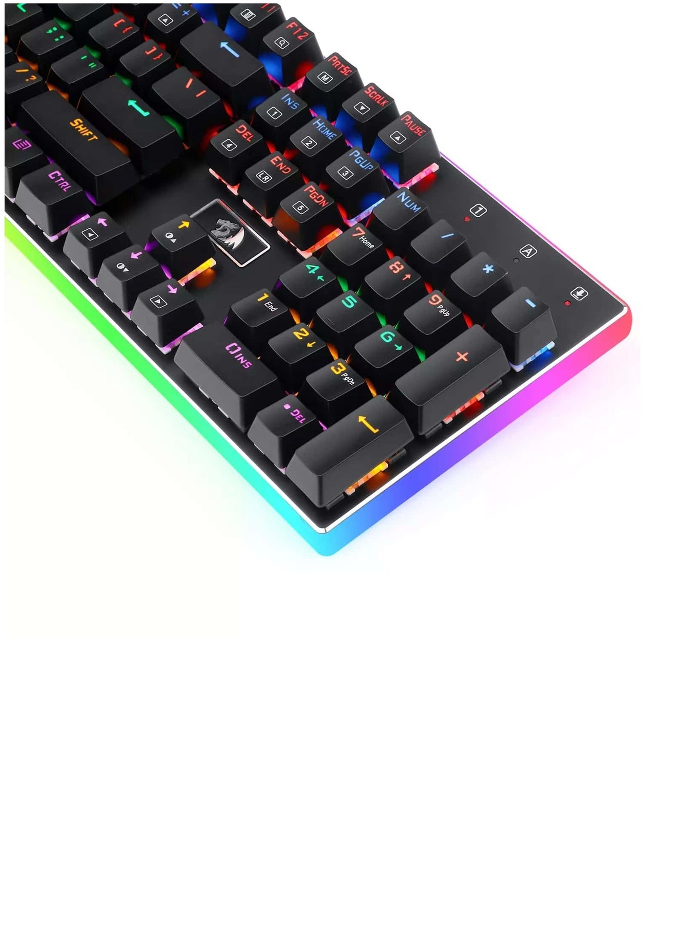 كيبورد جيمنج Redragon K577R KALI ميكانيكال بمفاتيح حمراء