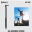 Professional Selfie Stick MT-65 , 3M Extendable and Foldable Carbon Fiber Stick with 360° Rotating Head, Non Slip Grip, 