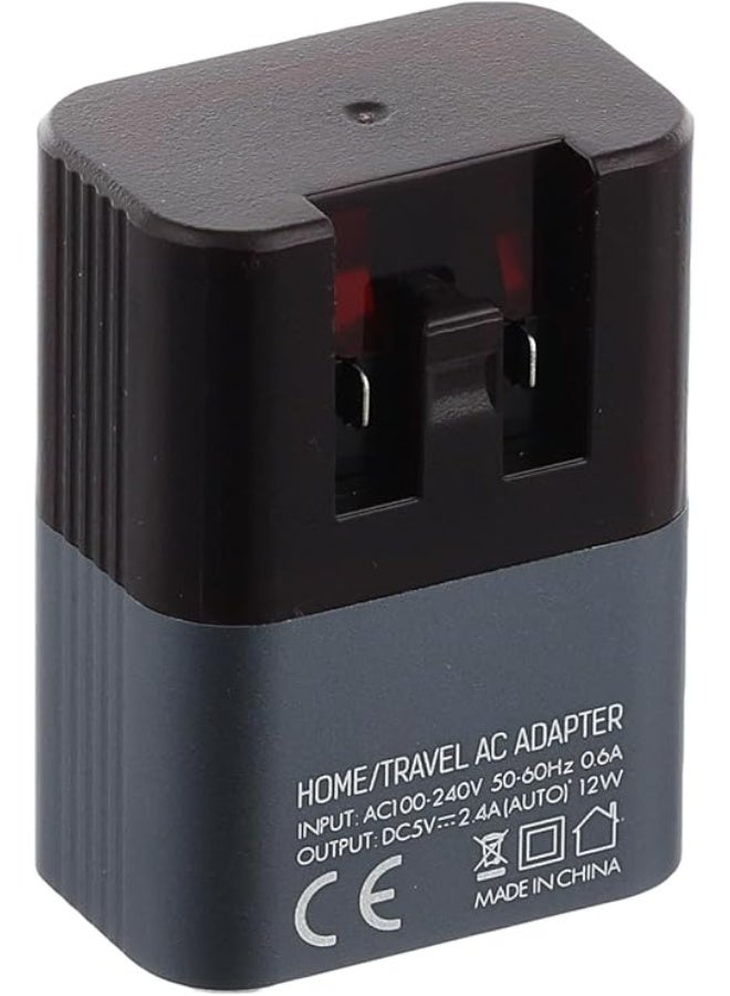 Fast Charging USB Wall Adapter – Compact Power Charger for Smartphones, Tablets and USB Devices Portable High-Speed Char