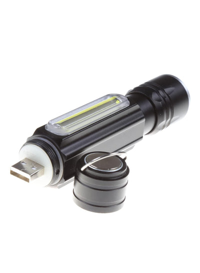 Emergency Light Multi-function hand power T6 LED torch high brightness flashlight