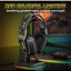 X13 RGB Stereo Sound Gaming Headset Stereo Sound Gaming Headset 120 degree swivel noise Reduction Mic, Cool RGB Light , 