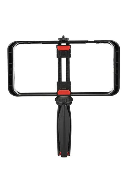 Mobile Phone Tripod with Durable ABS Design MT-33 , Lightweight and Foldable Tripod with Adjustable Legs and 360° Rotati