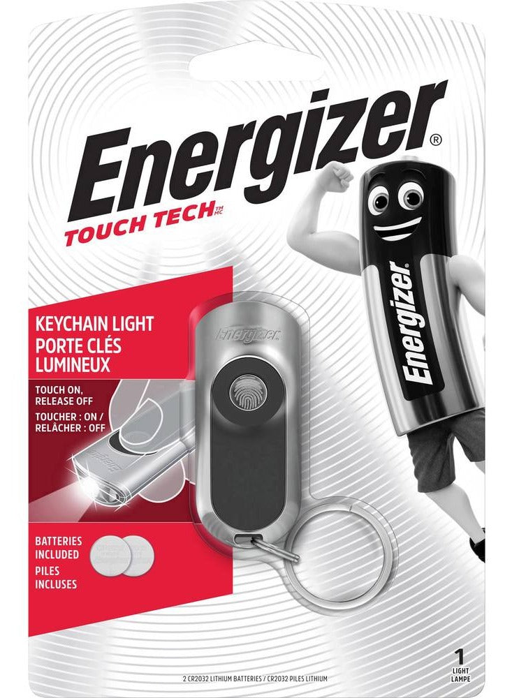 Energizer Touch switch Touch-Tech LED Keyring torch battery-powered 20 lm