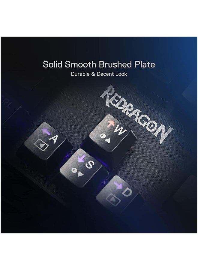 تفاصيل مفاتيح كيبورد Redragon K608