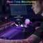 M930 Professional USB Condenser Microphone with Noise Reduction, RGB Gaming, Streaming, Podcast & Recording Microphone f