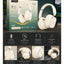 I513 Wireless Bluetooth Headphones – 40mm Drivers, Deep Stereo Bass, Noise-Reducing Mic, Bluetooth, TF Card, Type-C Char
