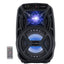 سبيكر كاريوكي Platinum AH-620 مقاس 6.5 إنش قوة 10W RMS مدخل مايك أسود