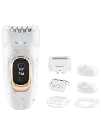 6-in-1 Cordless Epilator & Hair Removal Device for Women SK-17011 – Multi-Function Grooming Kit for Smooth Skin All-in-O