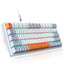 كيبورد جيمنج ميكانيكال Redragon K642 AKALI WGO حجم 60% RGB